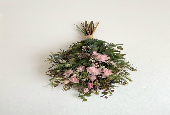 【ワークショップ】季節の花でスワッグ作り：講師：山口麻美子先生